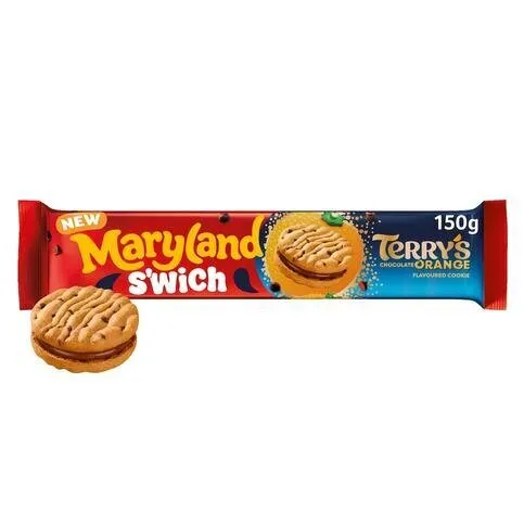 Maryland S'wich Terry's Chocolate Orange Flavour Cookie 150g
