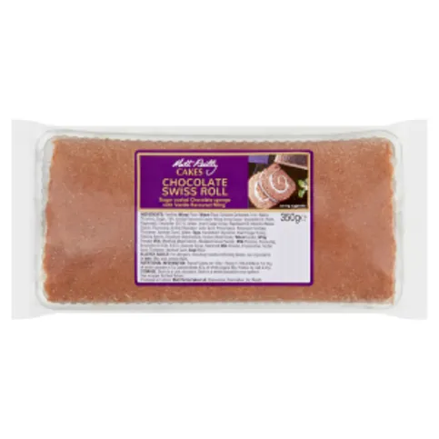 Matt Reilly Cakes Chocolate Swiss Roll 350g