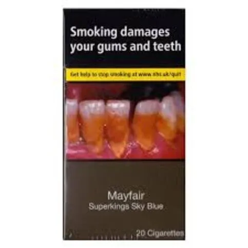 Mayfair Superkings Sky Blue 20 Pack