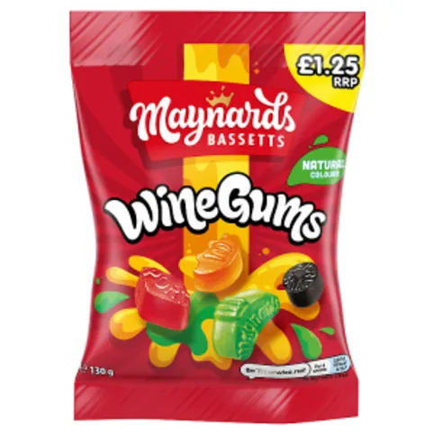 Maynards Bassetts Wine Gums 130g