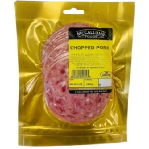 McCallums Chopped Pork 100g