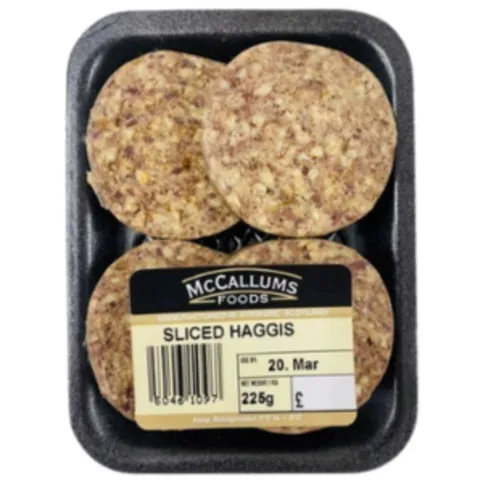 McCallums Sliced Haggis 225g