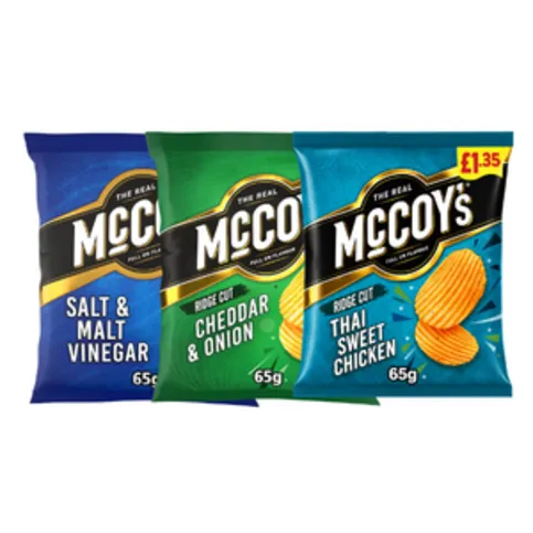 Mccoys chips 65g