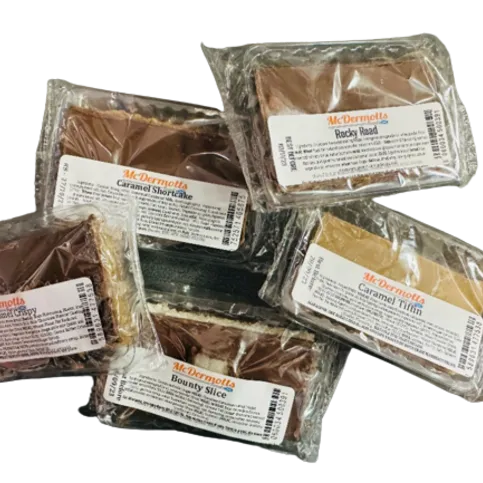 Mcdermotts Home-Made Slices- Mars white Chocolate Caramel Crispy