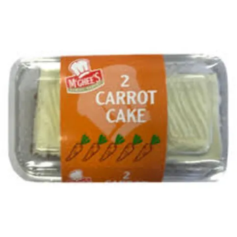 mcgees 2pk carrot cakes