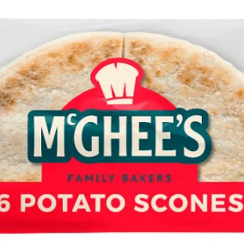 McGhee's Family Bakers 6 Potato Scones