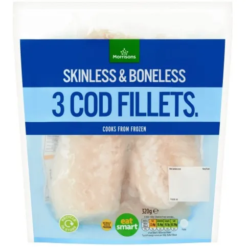 Morrisons Cod Fillets 320g