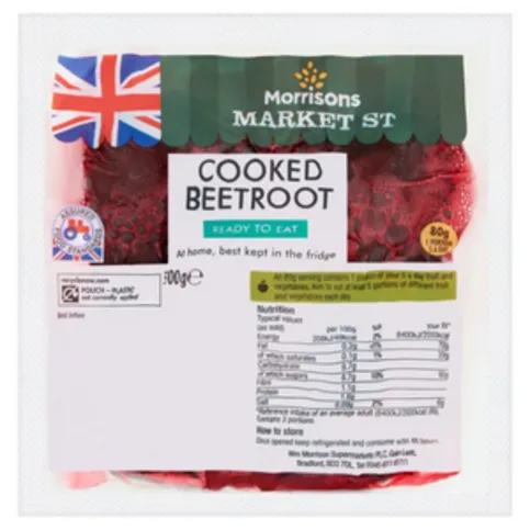 Morrisons Natural Cooked Beetroot 300g