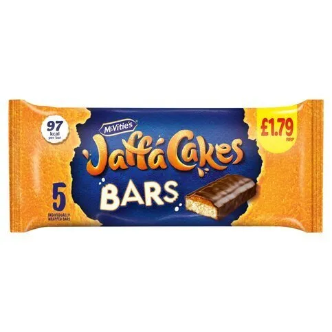 McVities Jaffa Cake Bars 5pk
