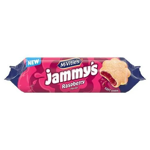 MCVITIES JAMMYS RASPBERRY