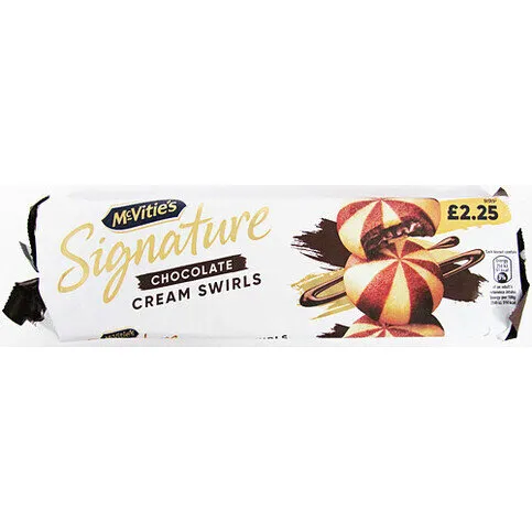Mcv Choclate Cream Swirls 142g