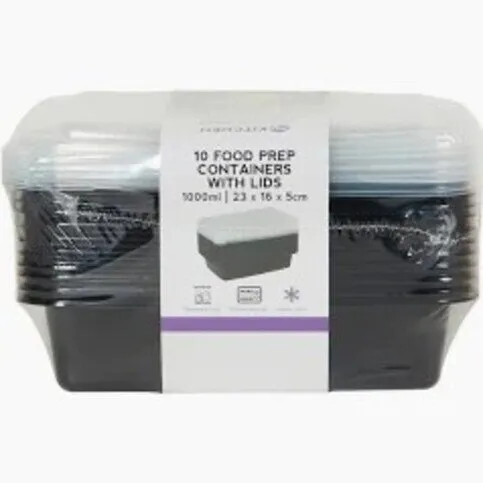 MEAL PREP CONTAINERS 10PK