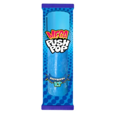 Bobbys Mega Push Pop Raspberry Ice 100ml