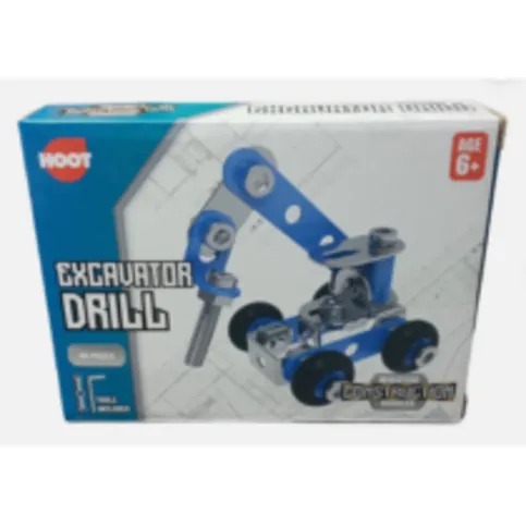 Metal Miniature Excavator Drill