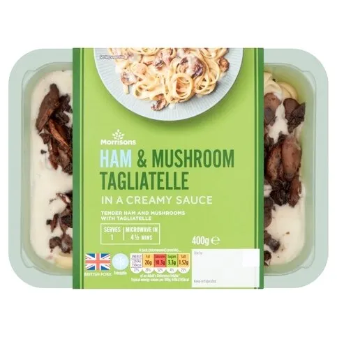 M Ham & Mushroom Tagliatelle 400g