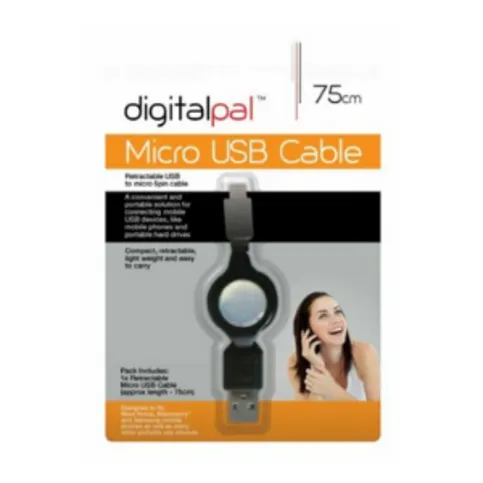 Micro USB Cable Charger 75cm
