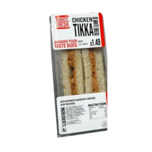 Mighty Fresh Chicken Tikka Sandwich