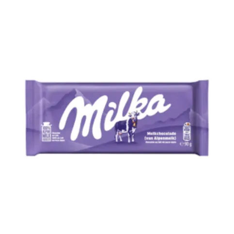 Milka Milk Chocolate Tablet 90g