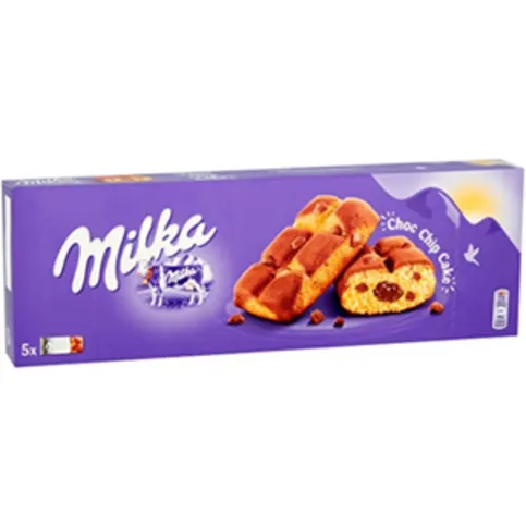 Milka Choc Chip Cakes 5 x 175g