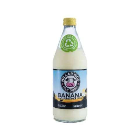 Millar Moo Banana Milk Drink 500ml
