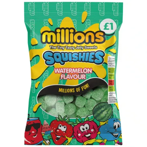 Millions Squishies Watermelon 100g
