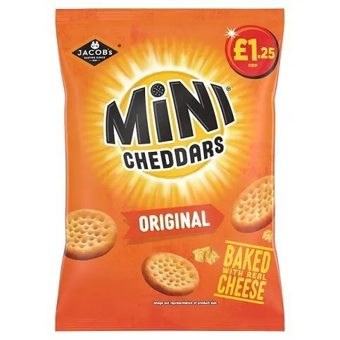 Mini Cheddars Original Pm125