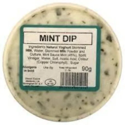 Mint Yoghurt Dip 90g