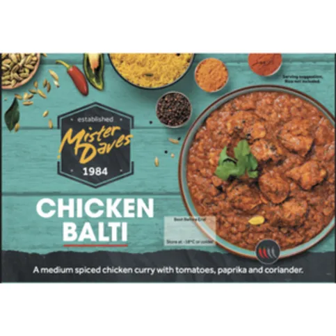 Mister Daves Chicken Balti 400g