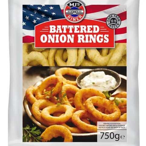 Mj Diner Battered Oinion Rings 750g