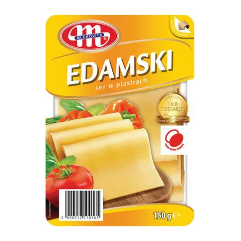 Mlekovita Edamski Cheese Slices 150g