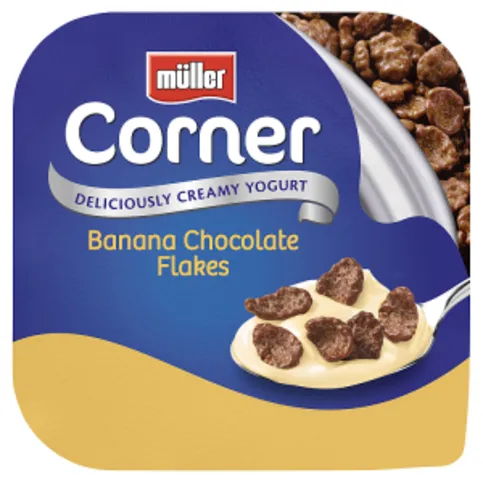 Muller Corner Crunch Banana Flake 124g