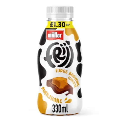 Müller Frijj Fudge Brownie Flavour 330ml - Milkshake