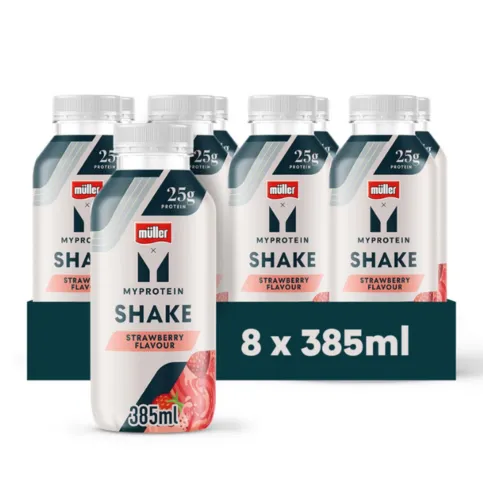 Müller x Myprotein Strawberry Shake 8pack