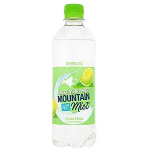 Mountain Mist Lemon & Lime Flavoured Sparkling Spring Water 500ml
