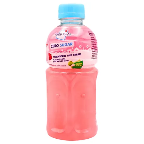 Mogu Mogu Strawberry Cream With Nada De Coco 320Ml