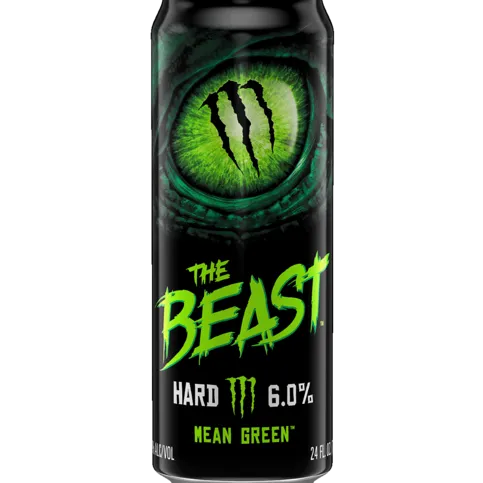 Monster Beast Alc 6%  Mean Green 355ml can