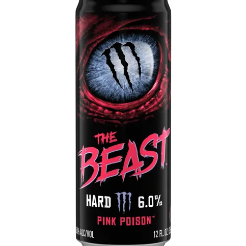 Monster Beast Alc 6%  Pink Poison 355ml can