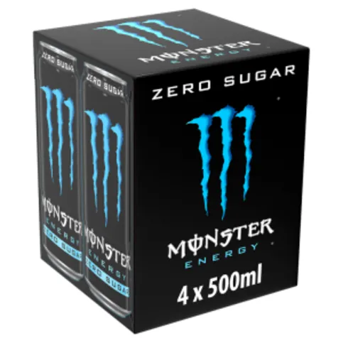 Monster Zero Sugar 4 x 500ml