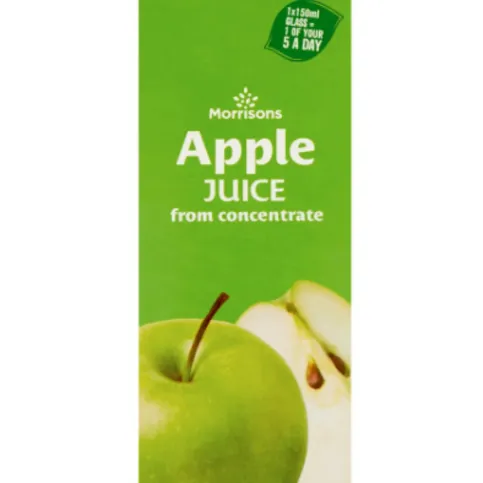 Morrisons Apple Juice From Concentrate 1L