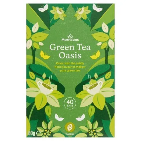 Morrisons Aromatic Green Tea 80g