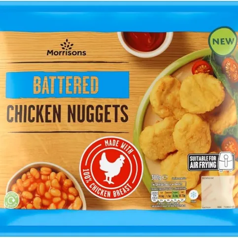 Morrisons Battered Nuggets 300g