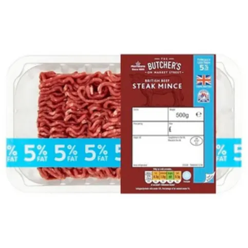 Morrisons British Steak Mince 5% Fat 500g