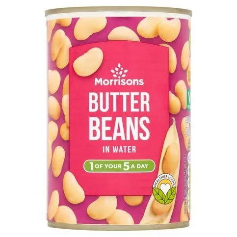 Morrisons Butter Beans In Water 400g