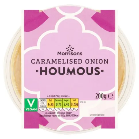 Morrisons Caramelised Onion Houmous 200g