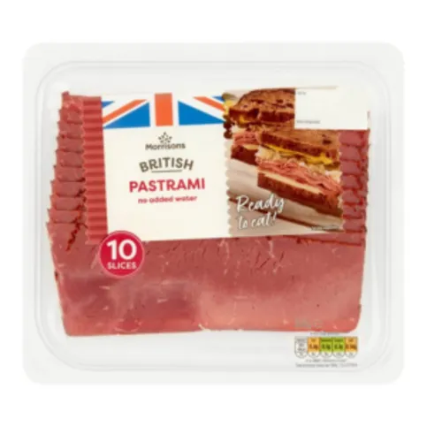 Morrisons Carvery Pastrami 100g