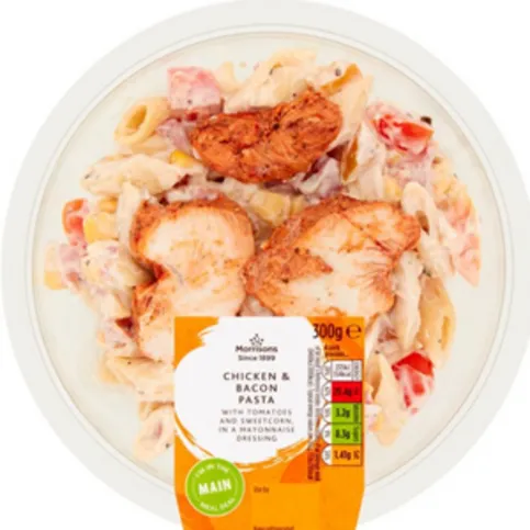 Morrisons Chicken & Bacon Loaded Pasta 300g