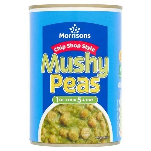 Morrisons Chip Shop Mushy Peas with Mint 400g