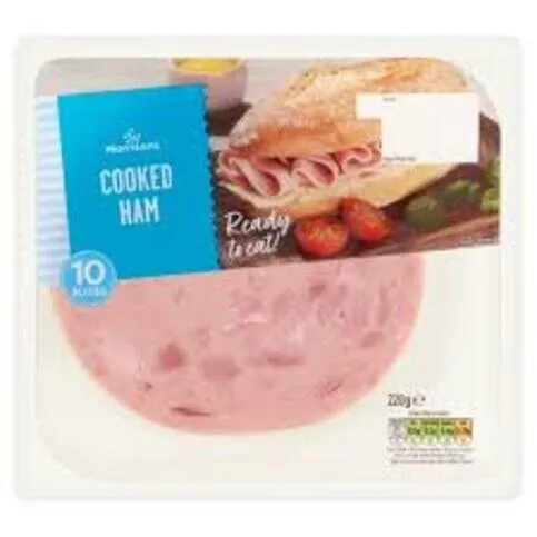 Morrisons Cooked Ham 220g