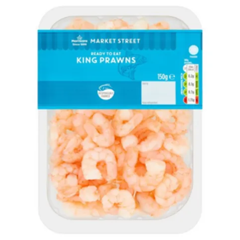 Morrisons Cooked & Peeled King Prawns 150g