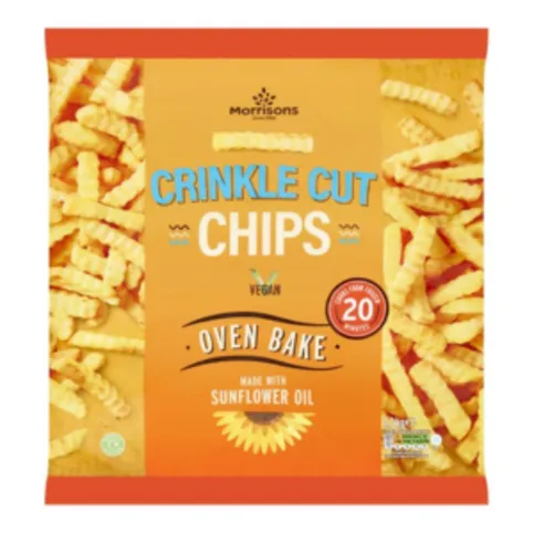 Morrisons Crinkle Cut Chips 1.2kg